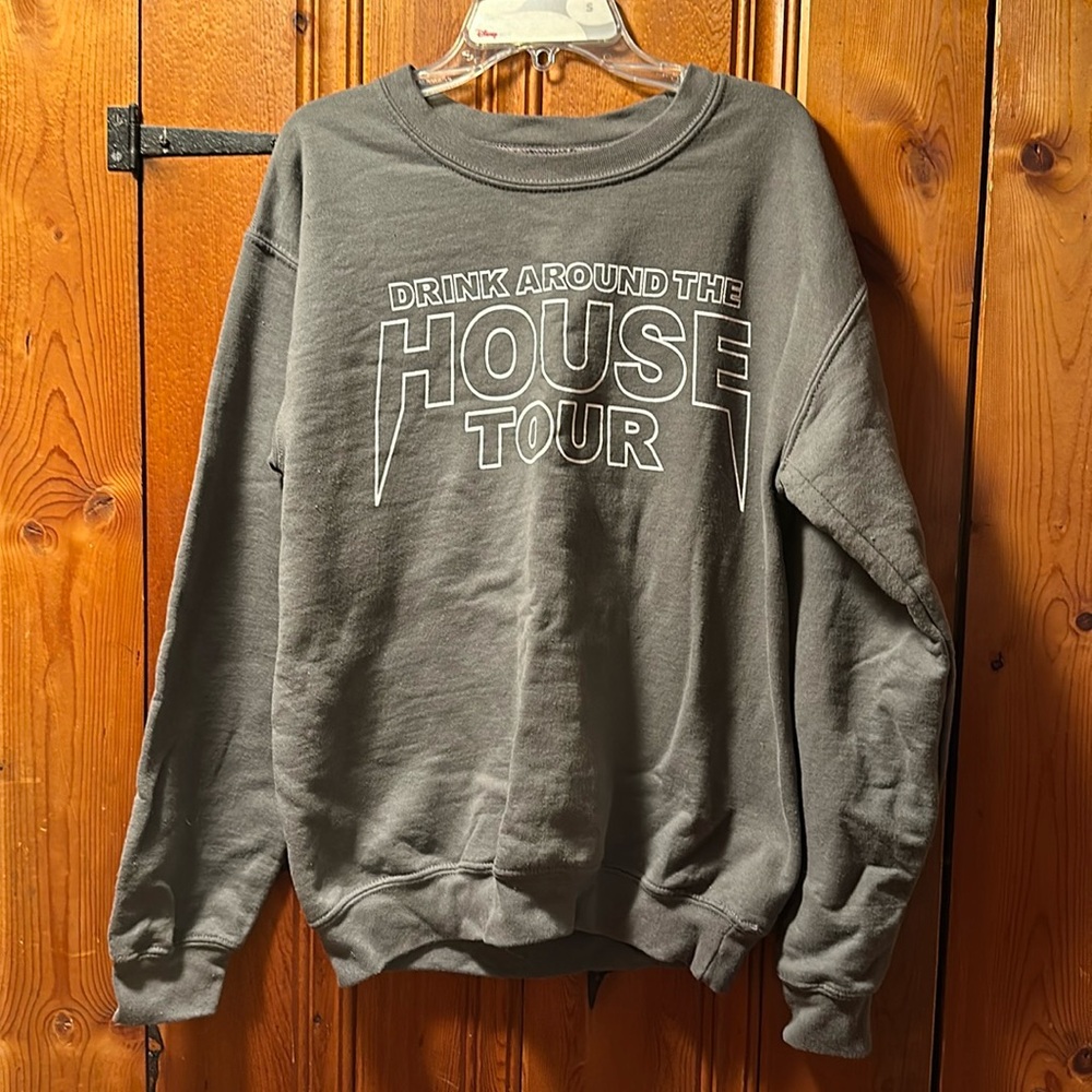 The Lost Bros Drink Around The House Tour Crewneck